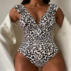 Women's Swimsuit with Voluminous Ruffles