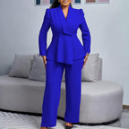 Elegant Blazer and Trousers Set