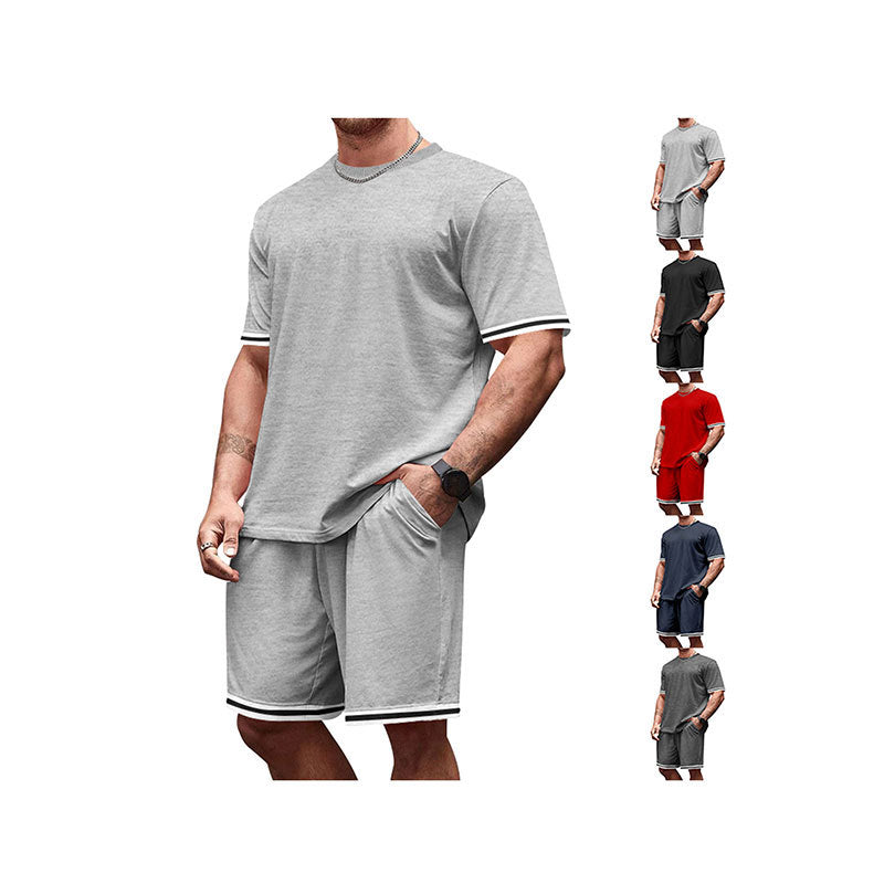 Men's Sporty Cotton Blend Lounge Set