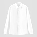 Women's Elegant Long-Sleeve Shirt in High-Quality Fabric with Slim Fit