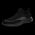 Women's Breathable Sport Sneakers with Flexible Knit Upper