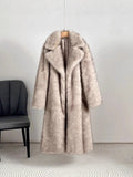 Women's Luxury Faux Fur Coat