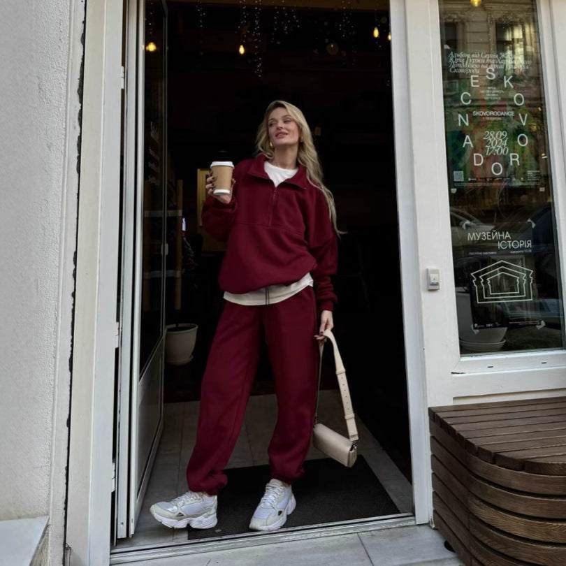 Women's Basic Oversized Lounge Set
