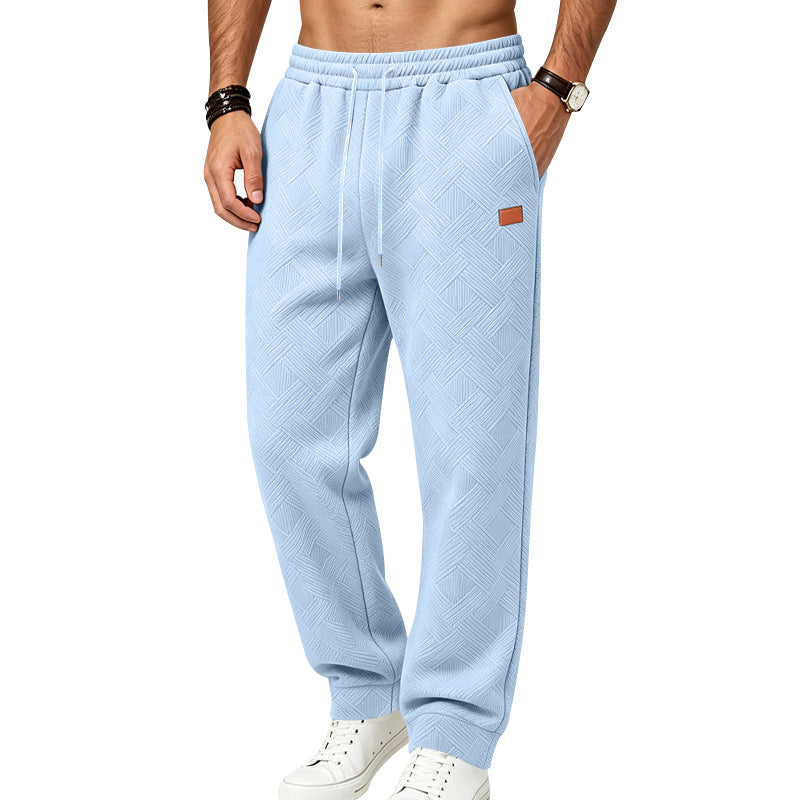 Men's Structured Joggers with Drawstring