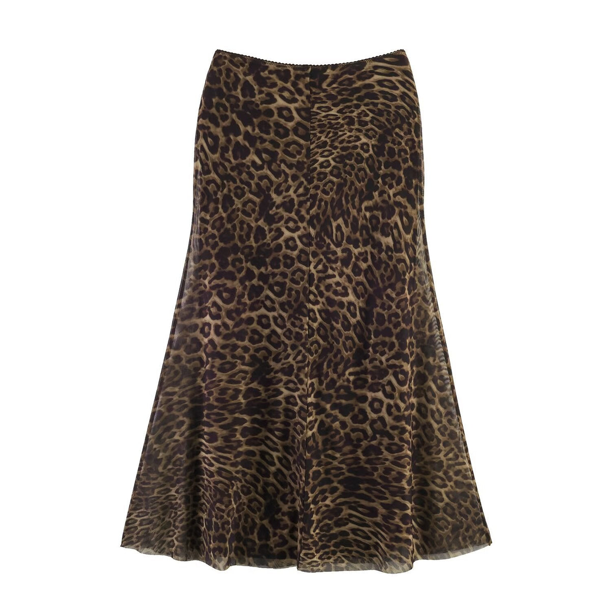 Women's Leopard Print Maxi Skirts