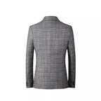 Women's Elegant Plaid Blazer