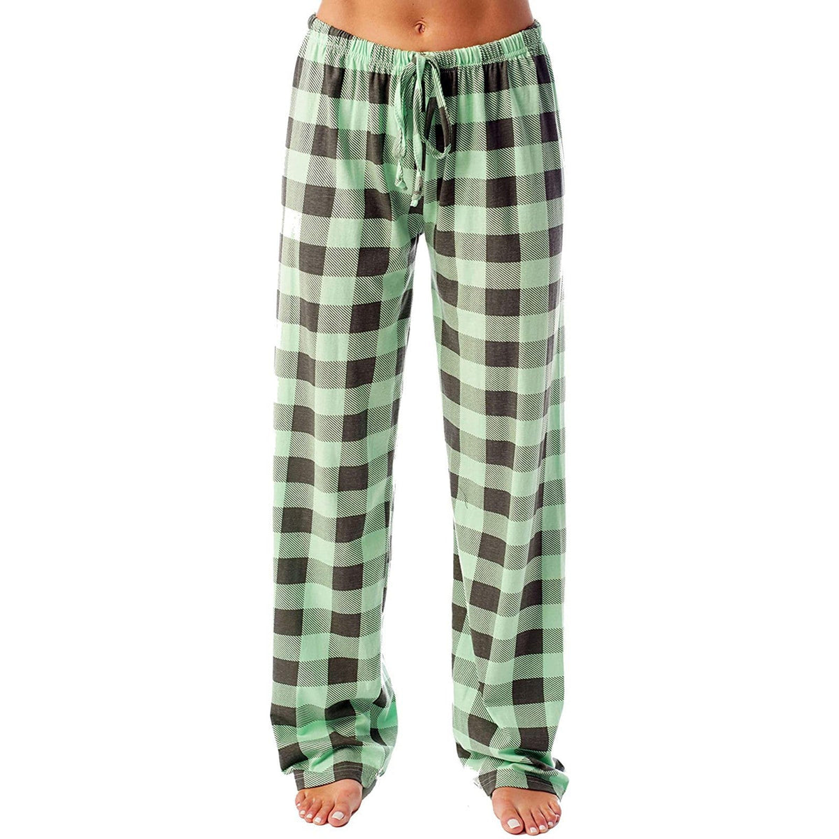 Women's Plaid Casual Pants