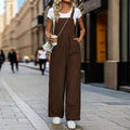 Lightweight Cotton Overalls with Pockets