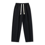 Women's Casual Pants with Elastic Waistband and Practical Side Pockets