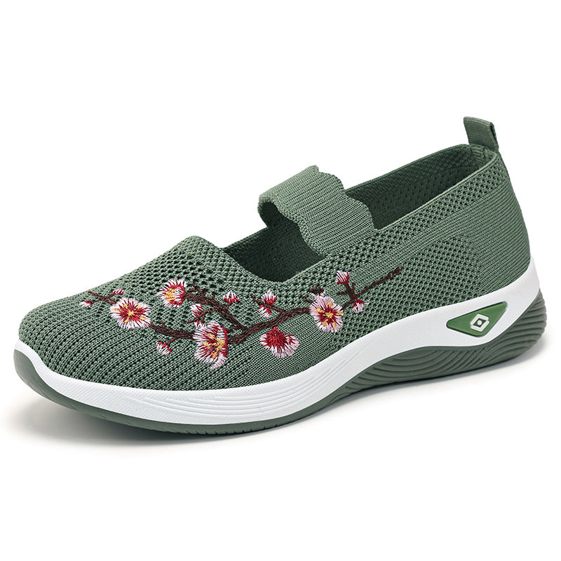 Women's Breathable and Decorative Slip-On Shoes