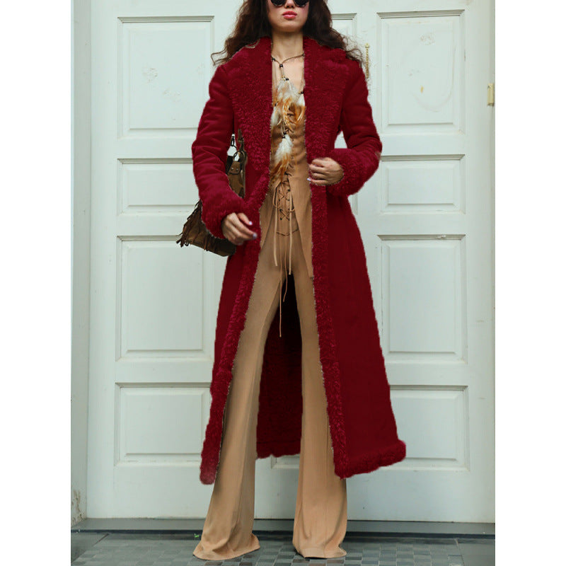 Women's Luxurious Faux Fur Coat