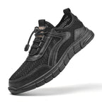Women's Breathable Sports Sneakers with Elastic Quick-Lace System