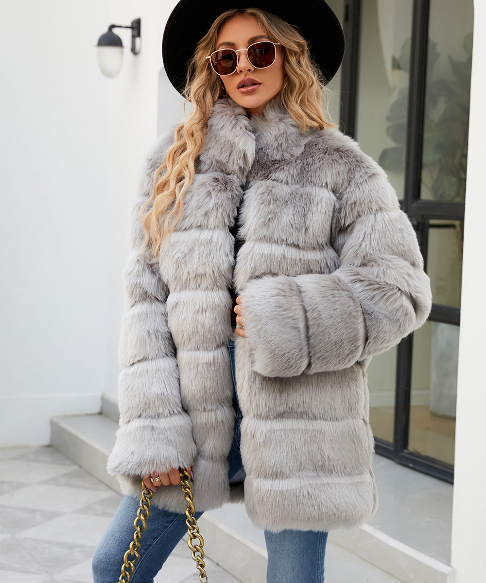Women's Faux Fur Parka