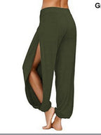 Women's Lounge Pants with Side Slits
