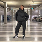 Women's Cozy Oversized Hoodie and Jogger Set