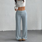 Women's Elegant Plaid Carrot Trousers