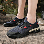 Breathable Women's Outdoor Sneakers with Quick-Drying Mesh
