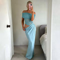Women's Elegant Off-Shoulder Evening Dress