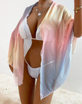 Women's Airy Beach Kimono in Lightweight Fabric