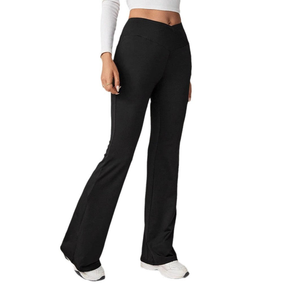 Women's High-Waisted Flared Leggings