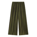 Women's Elegant Wide-Leg Striped Trousers