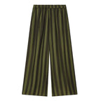 Women's Elegant Wide-Leg Striped Trousers