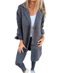 Women's Elegant Wool Coat with Practical Pockets