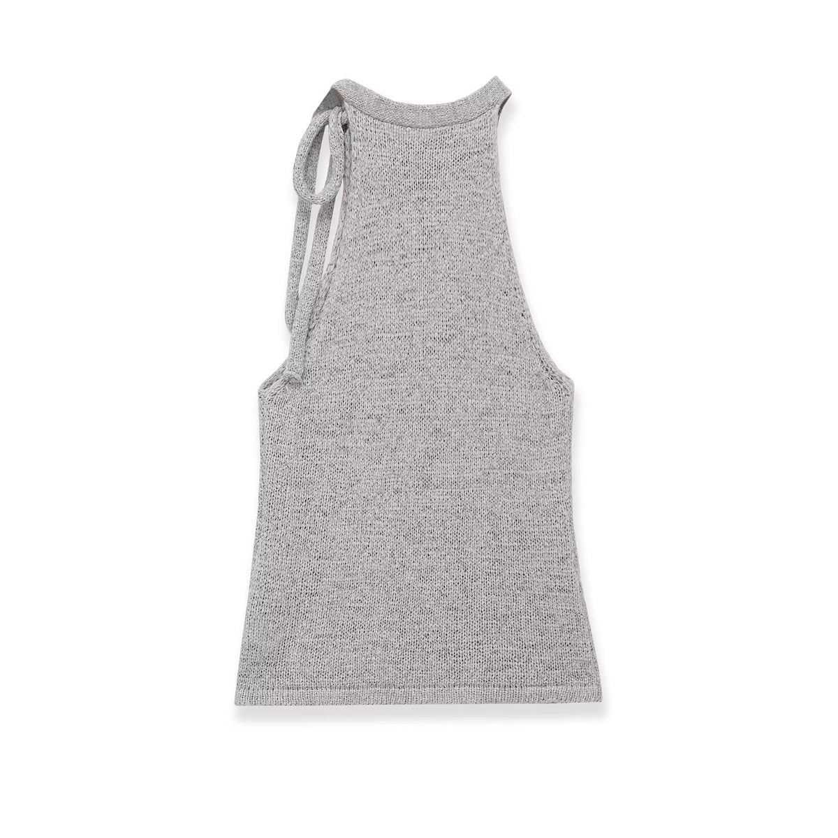 Women's Sleeveless Top with Knot Detail