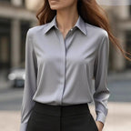 Classic Women's Long-Sleeve Blouse