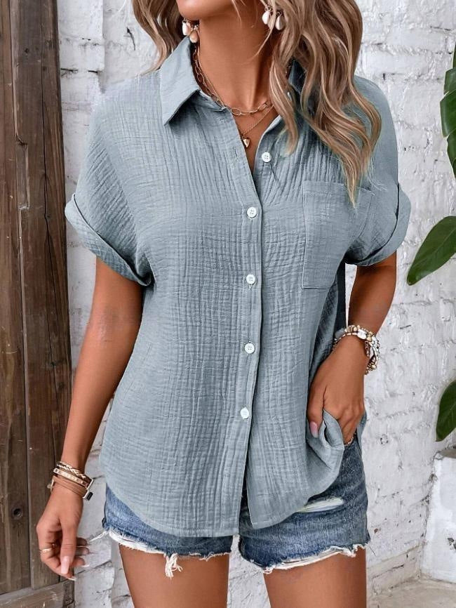 Casual Women's Shirt Blouse