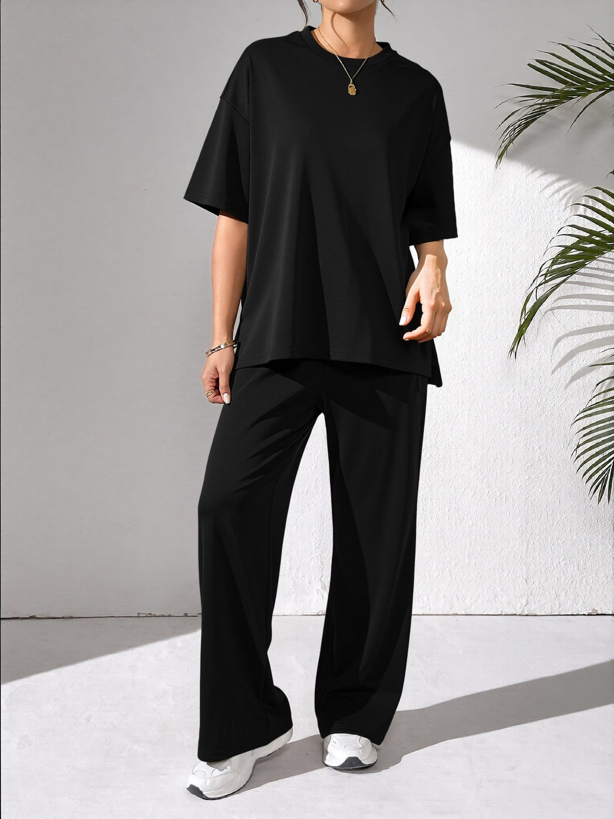 Women's Wide-Cut Leisure Set