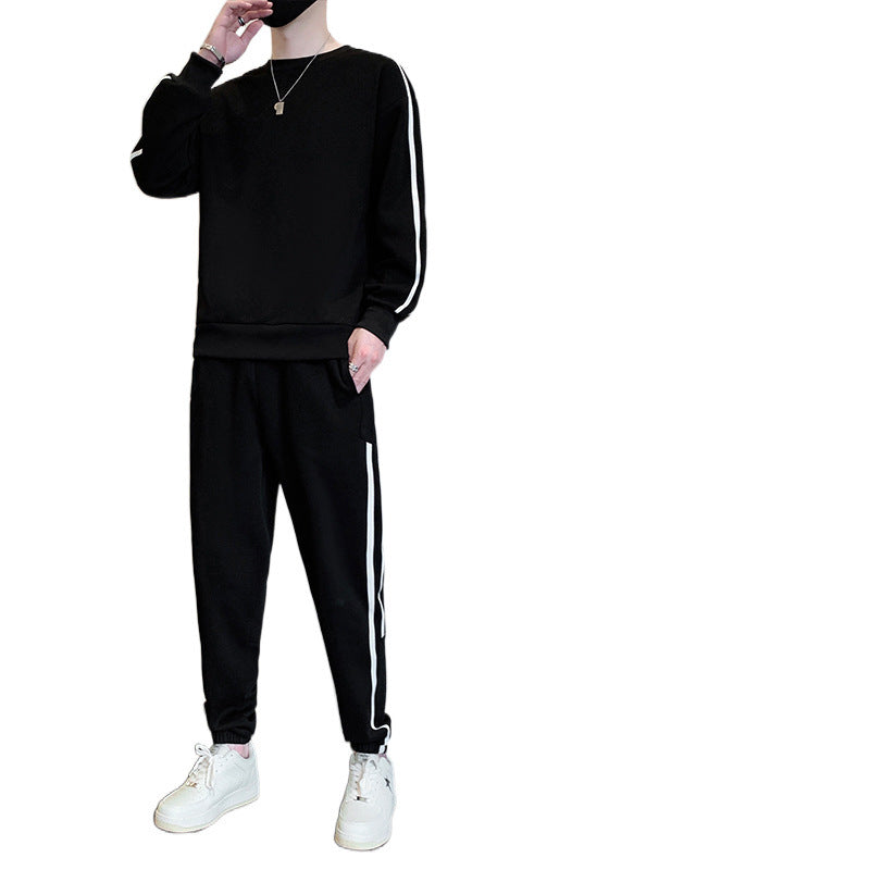 Men's Sporty Sweatshirt Set