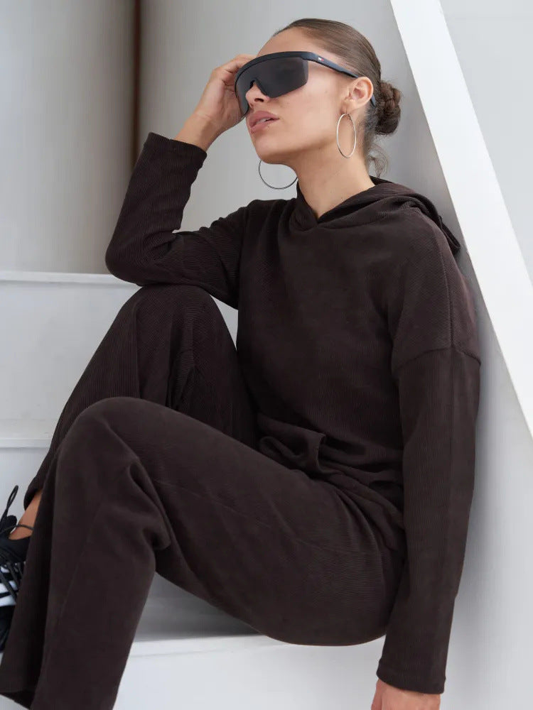Women's Comfortable Hoodie with Matching Joggers