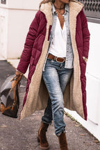 Women's Long Padded Winter Jacket with Luxurious Lining