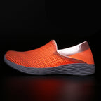 Women's Breathable Slip-On Sneakers with Flexible Sole Design