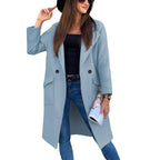 Elegant Women's Trench Coat with Modern Details