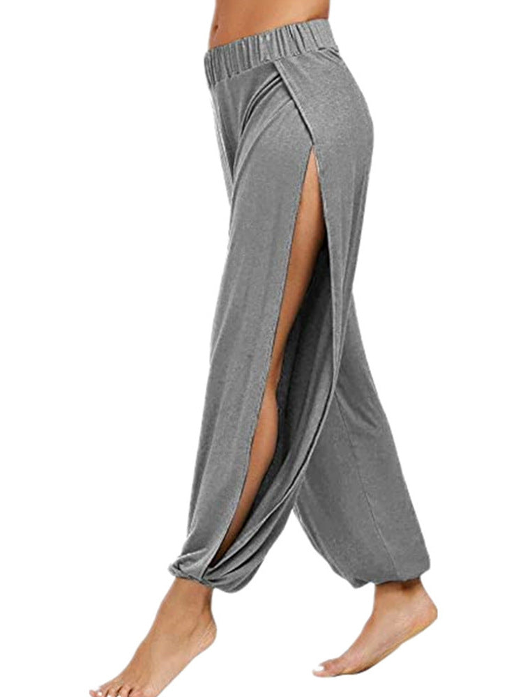Women's Lounge Pants with Side Slits