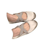 Women's Ballet Flats with Decorative Strap and Comfortable Footbed