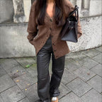 Women's Soft Knit Button-Front Cardigan
