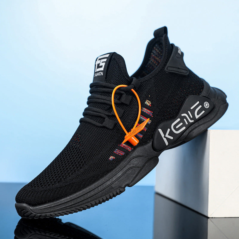 Women's Breathable Casual Sneakers with Elastic Lacing System