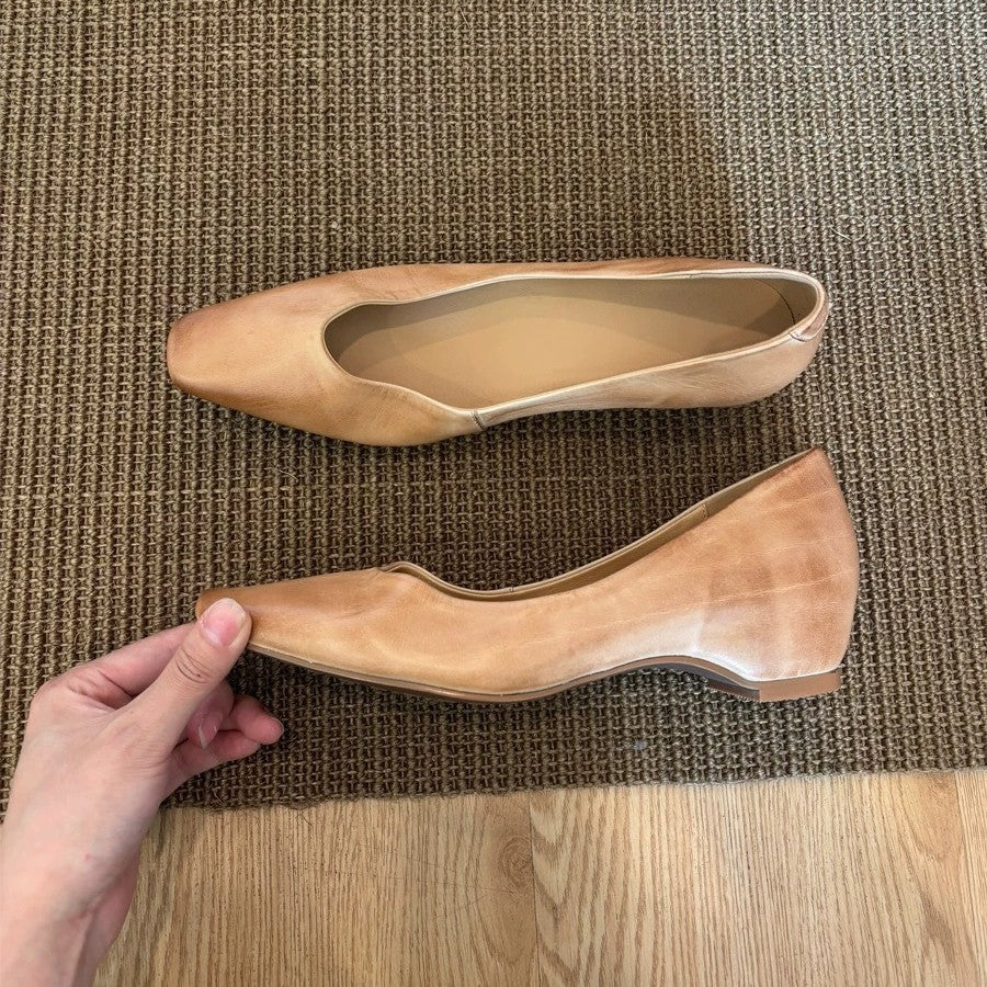 Women's Ballet Flats with Elegant Pointed Design and Comfortable Insole