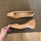 Women's Ballet Flats with Elegant Pointed Design and Comfortable Insole