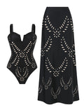 Women's Swimsuit with Matching Skirt