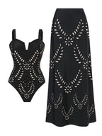 Women's Swimsuit with Matching Skirt