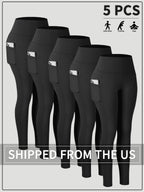 Women's Ankle-High Sports Leggings