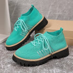 Women's Breathable and Comfortable Sneakers with Statement Sole