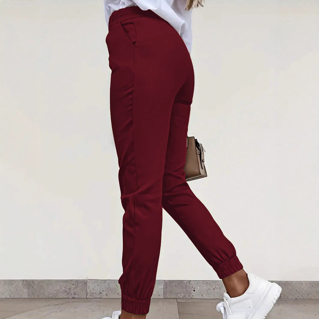 Women's Comfortable Slim-Fit Chino Pants