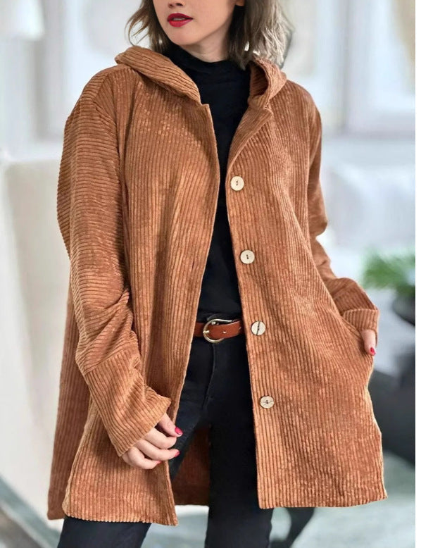 Women's Fleece Hoodie Coat