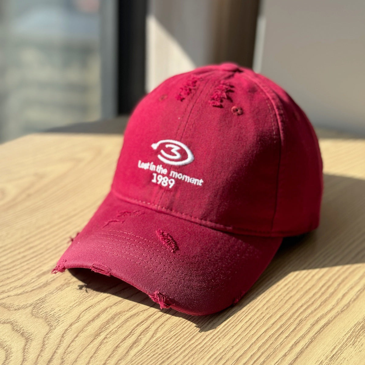 Men's Distressed Baseball Cap