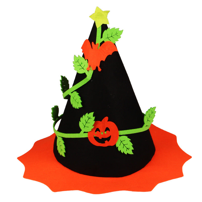 Halloween Pumpkin-Themed Costume Hat